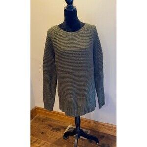 Faded Glory Womens XL NEW Sweater Sea Turtle Green SOFT Casual Rounded Neckline